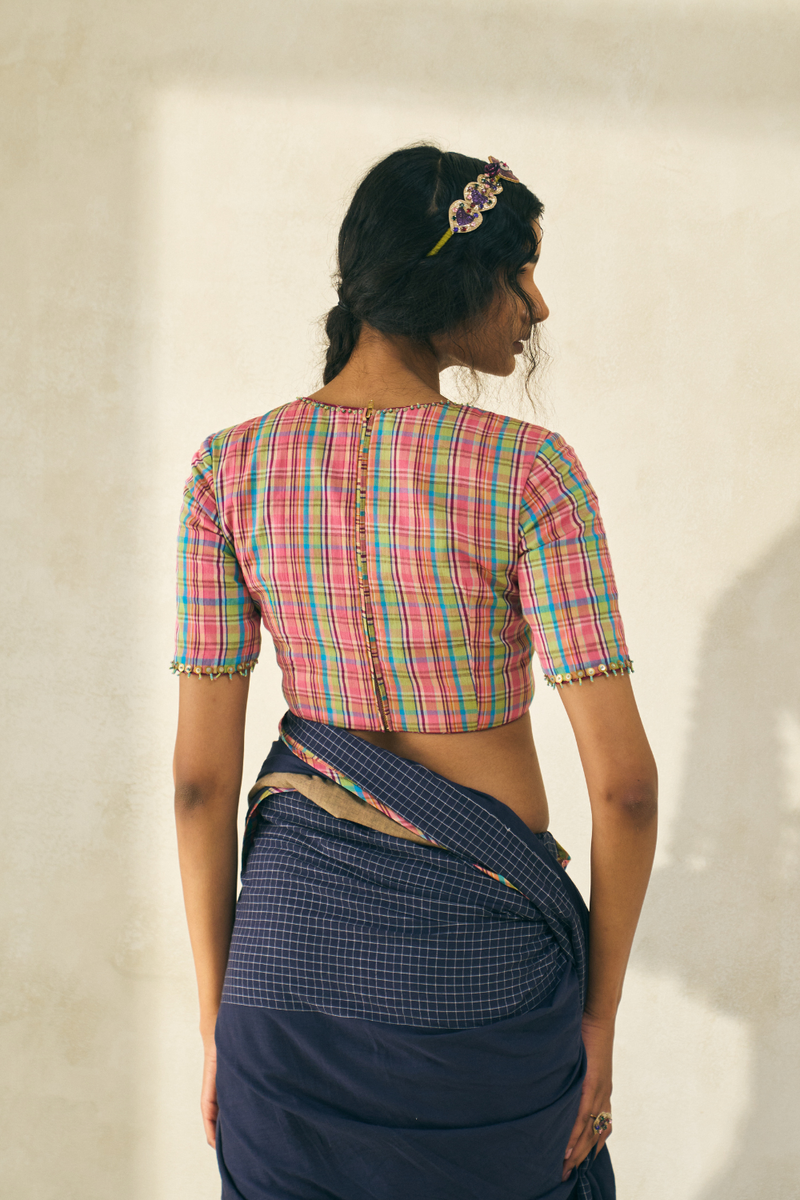 Tony Blouse cotton by SWATTI KAPOOR in multi color for women in Singapore