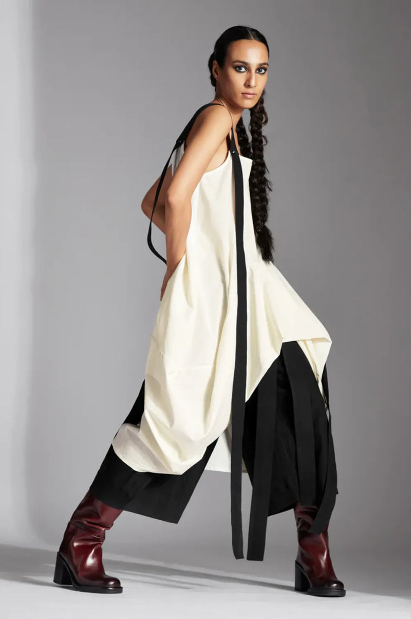 Reni Top-White cotton by Chola in white color for women in Singapore