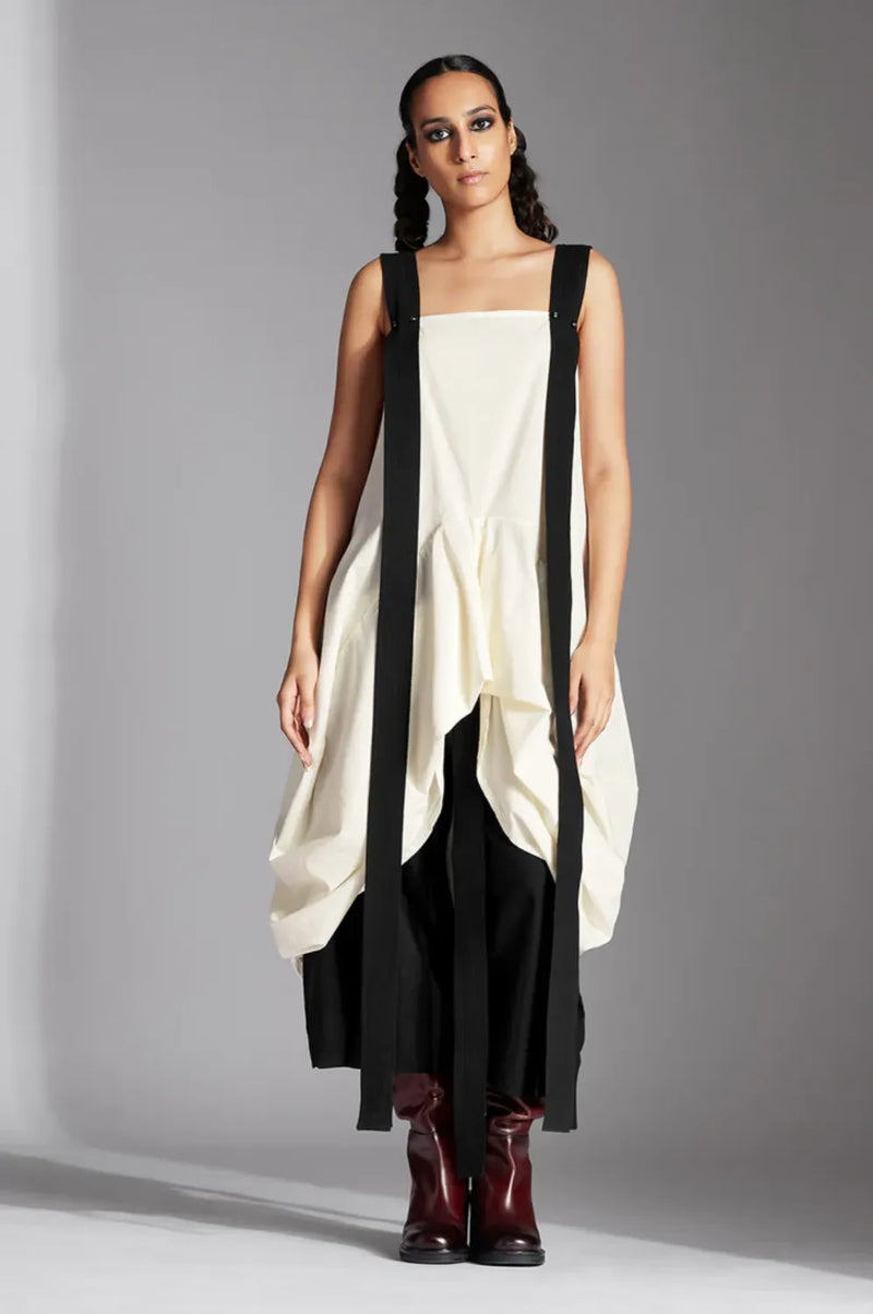 Reni Top-White cotton by Chola in white color for women in Singapore