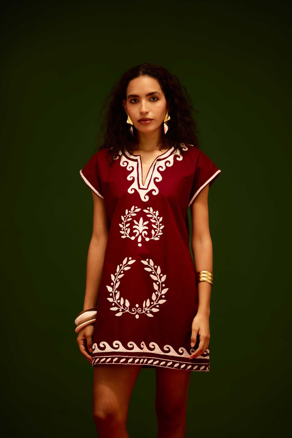 burgundy shift dresses Hm Belted Shift Dress Burgundy, Casual Dresses For Women, M, Red, Cotton Blend