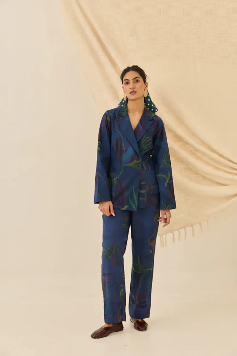 Tara Blazer Set With Corsage by JodiLife for women in Singapore