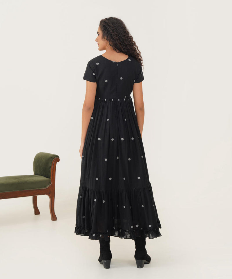 TASHA DRESS 100% cotton Buy TASHA DRESS from C&W | Dresses for Women by Indigo Dreams in black color for women in Singapore