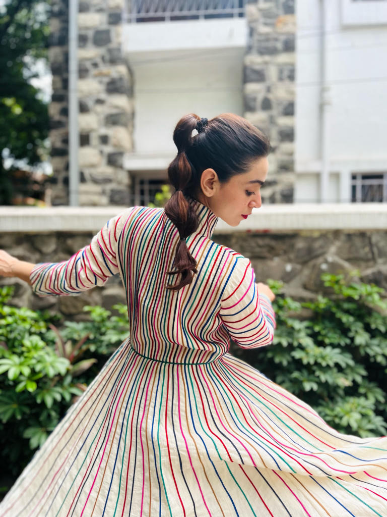 Thakur Jacket cotton by Ka-Sha in multi color for women in Singapore