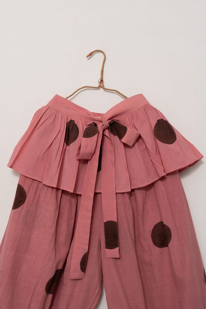 The Artist’s Wrap – Pink cotton by World of Crow in pink color for women in Singapore