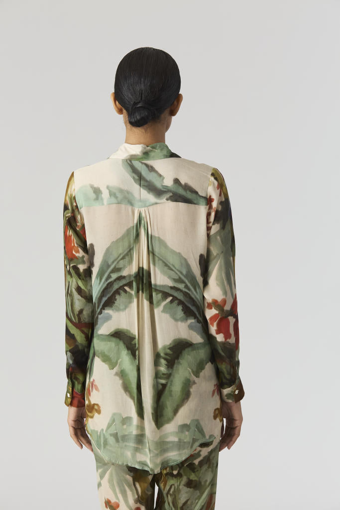 THE HUNT CO-ORD SET by Yam in green color for women in Singapore