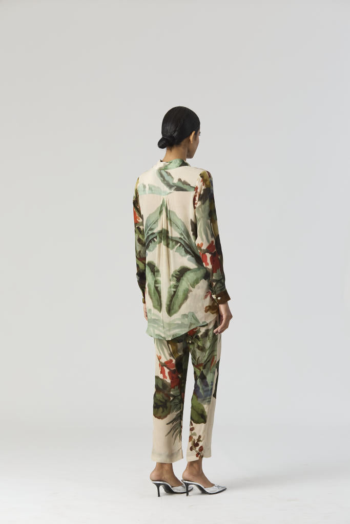 THE HUNT CO-ORD SET by Yam in green color for women in Singapore