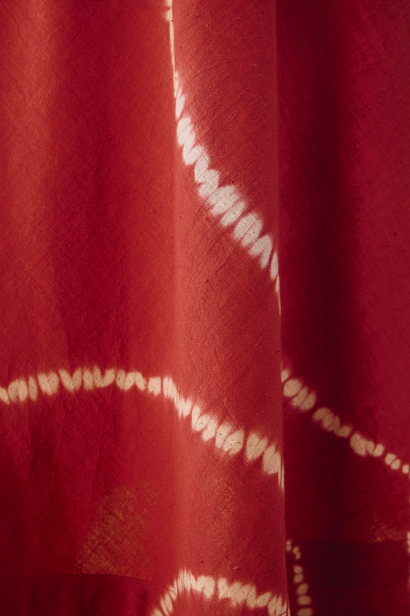 The Path Tie Dye Kala Cotton Dress kala cotton dress by SUI in terra for women in Singapore