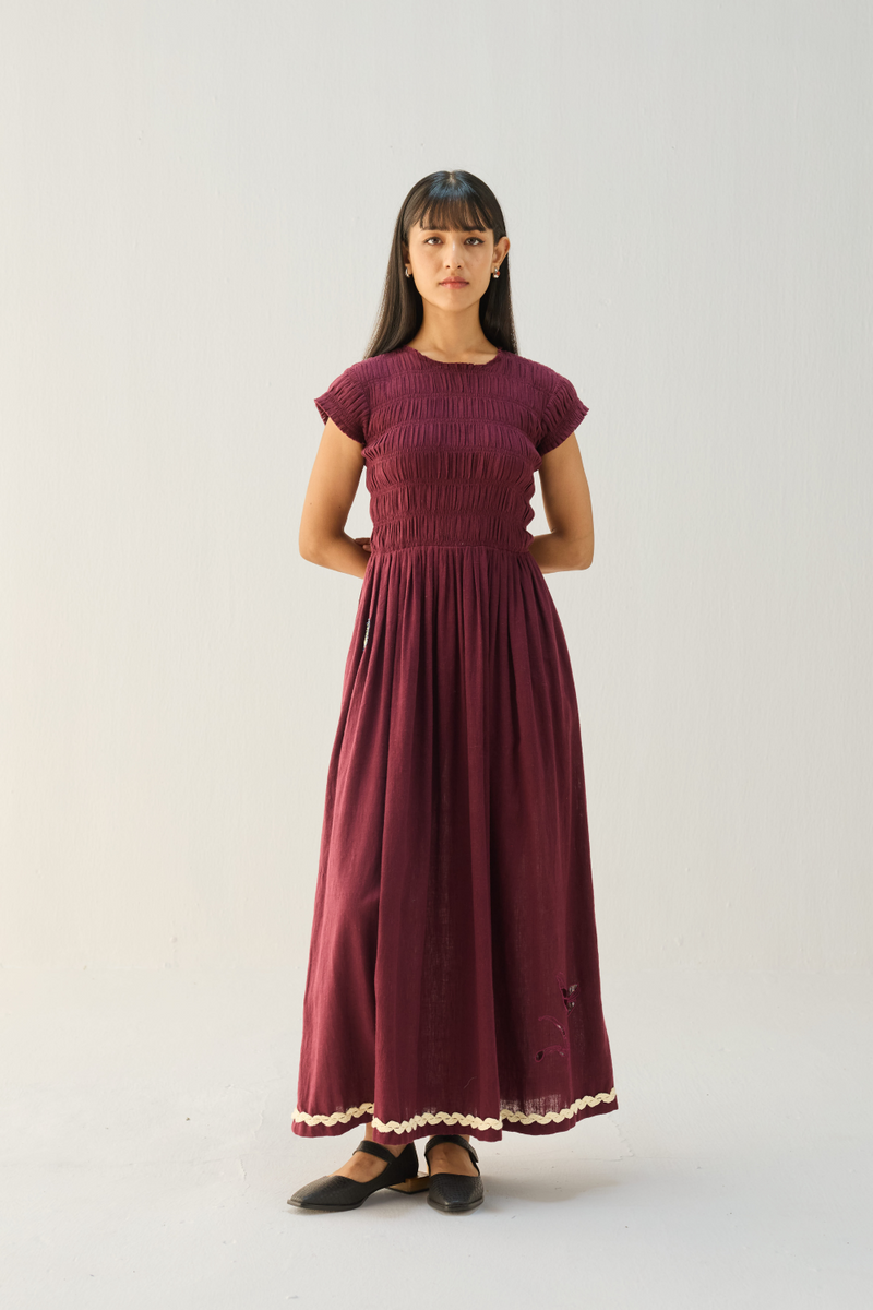 The Plum Kala Cotton Maxi Dress