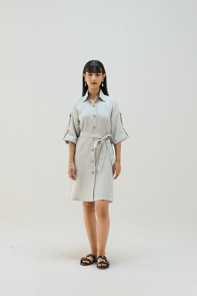 The Sail Linen Shirt Dress