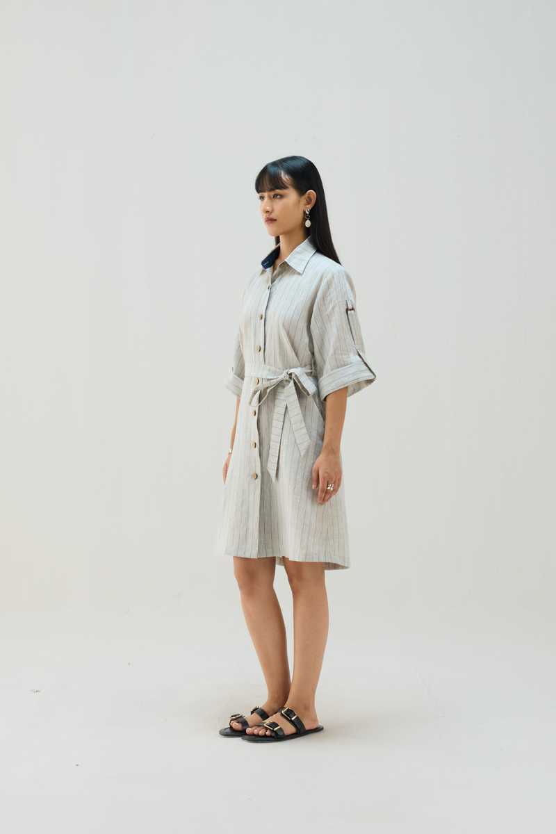 The Sail Linen Shirt Dress