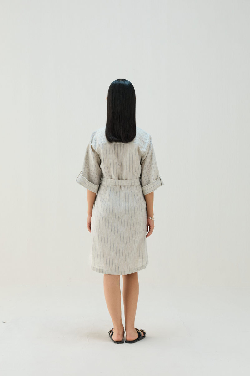 The Sail Linen Shirt Dress