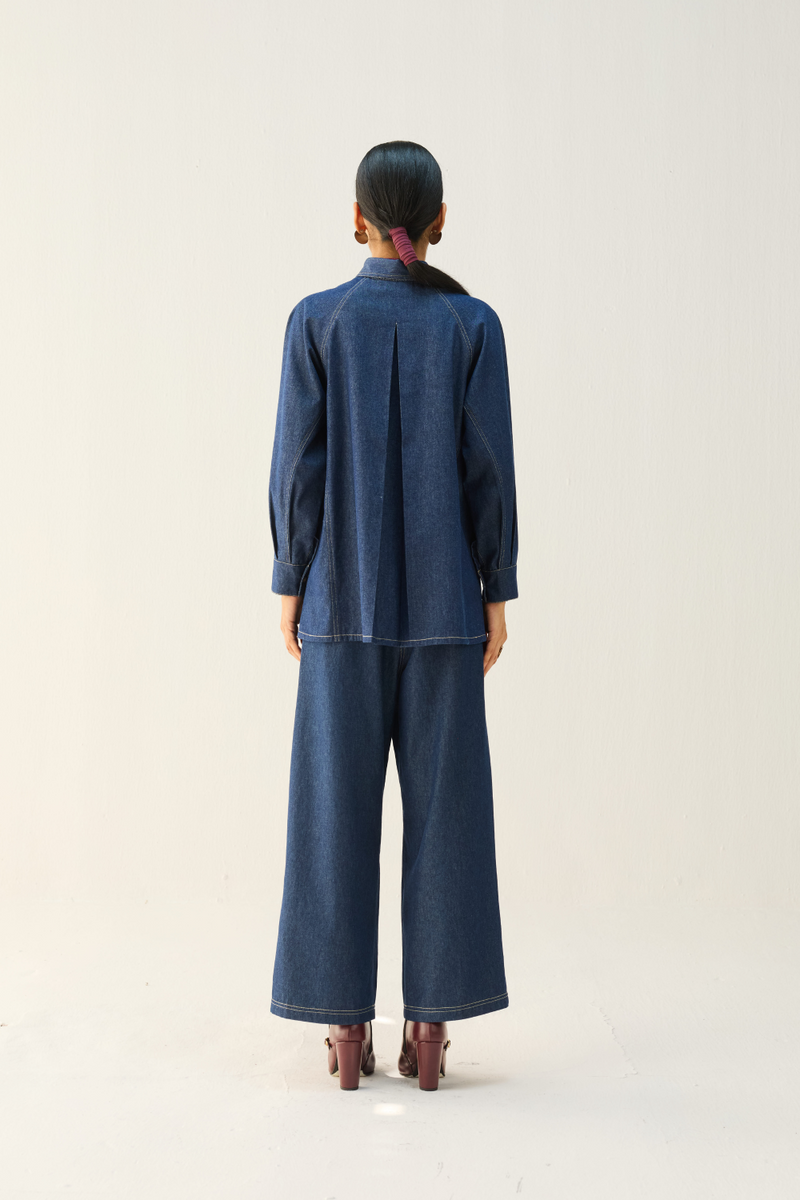 The Wave Sustainable Denim Shirt