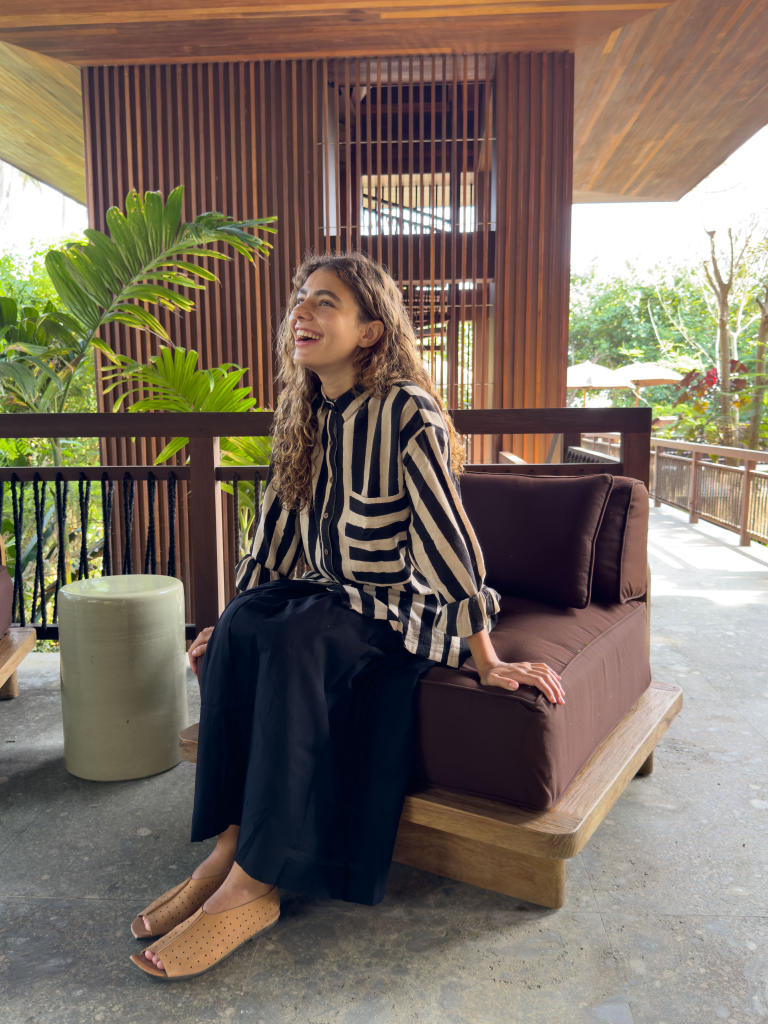 Classic Crow Skirt — Black cotton by World of Crow in black color for women in Singapore