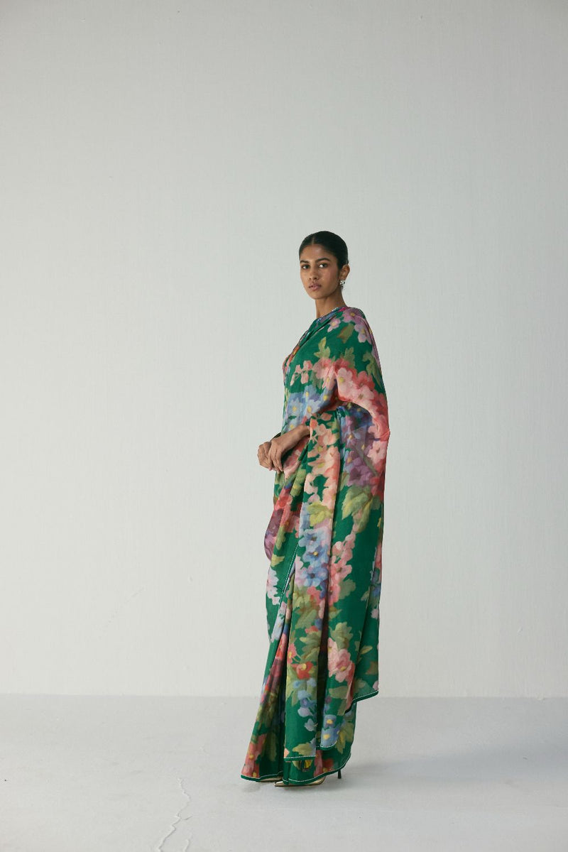 THEA SILK SAREE silk by Yam in multi color for women in Singapore