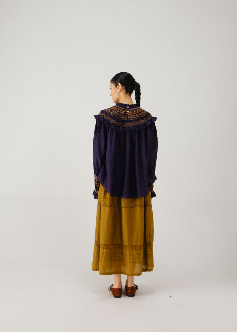 Theo top-Ink silk by CORD for women in Singapore