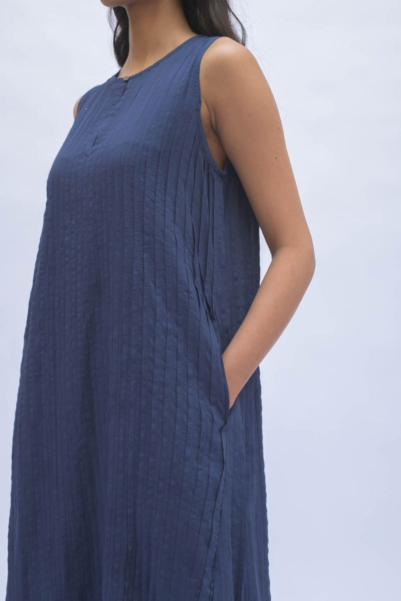 NEELI KURTA SET cotton by TOKREE in blue color for women in Singapore