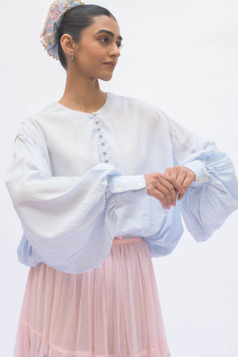 MAYA SKIRT SALMON by TOKREE in pink color for women in Singapore
