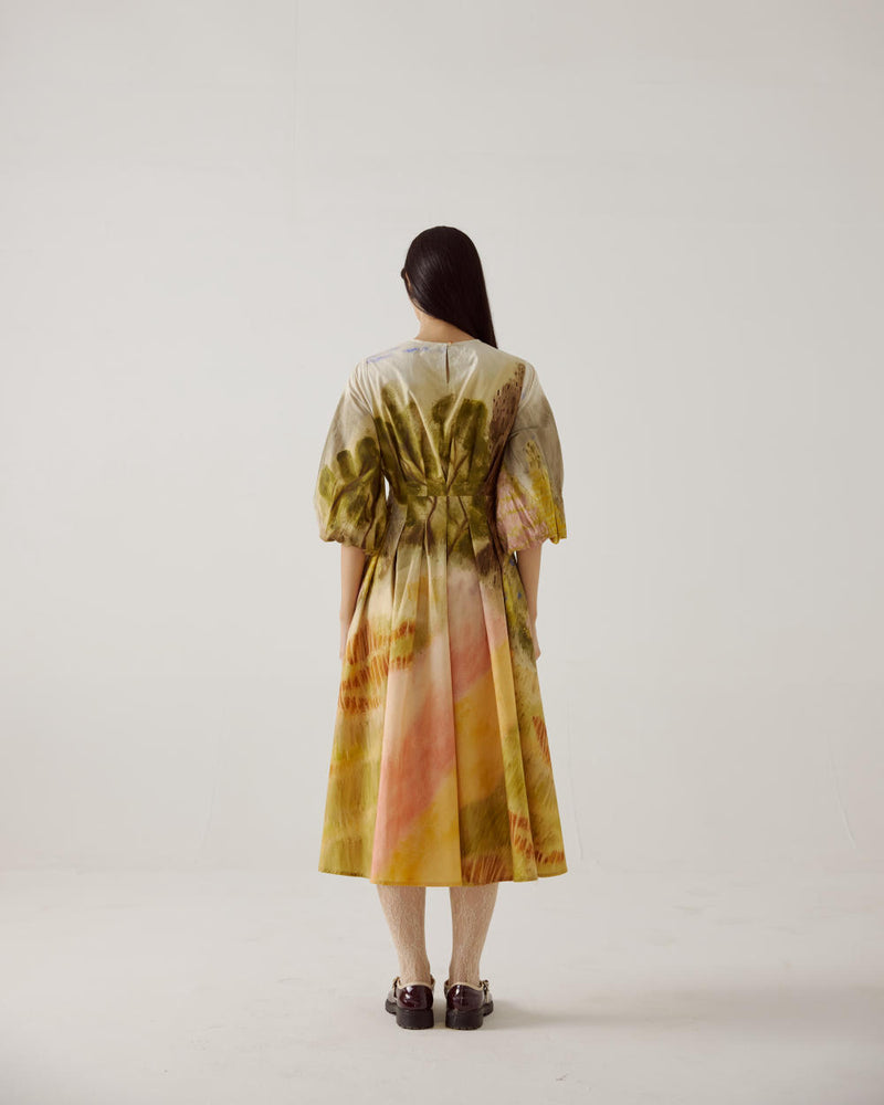 Tokyo Dress-Dale cotton by CORD in multi for women in Singapore