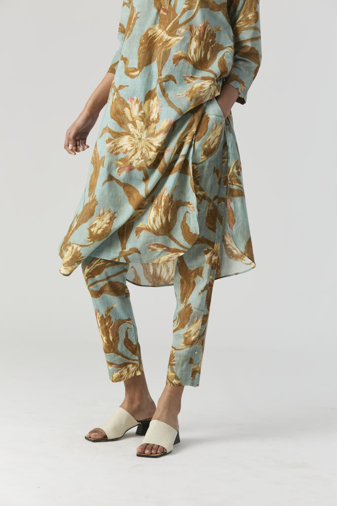 TREVI LONG KURTA SET cotton by Yam for women in Singapore