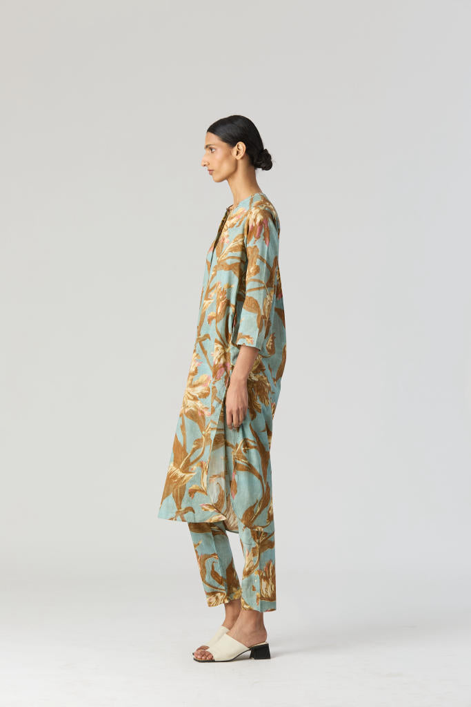 TREVI LONG KURTA SET cotton by Yam for women in Singapore