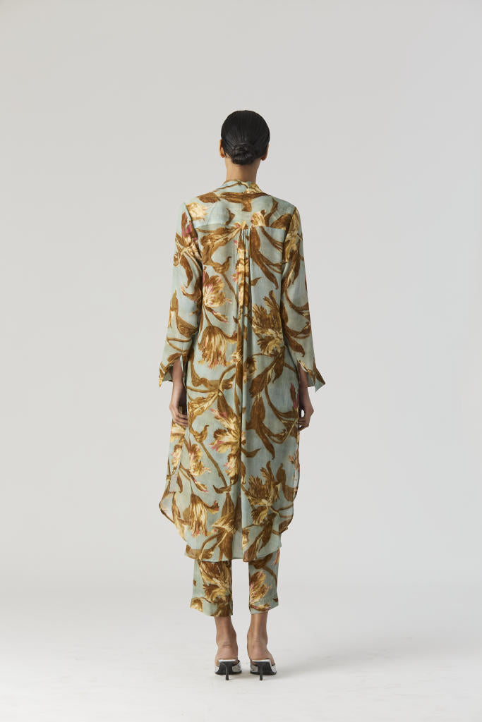 TREVI WRAP KURTA SET by Yam for women in Singapore