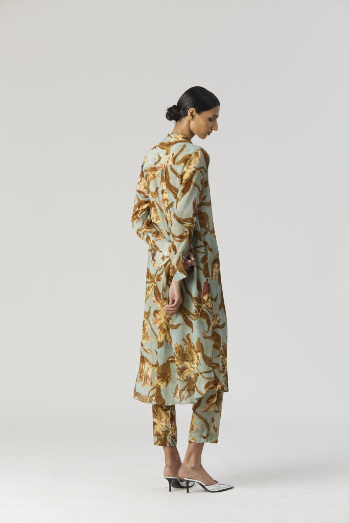 TREVI WRAP KURTA SET by Yam for women in Singapore