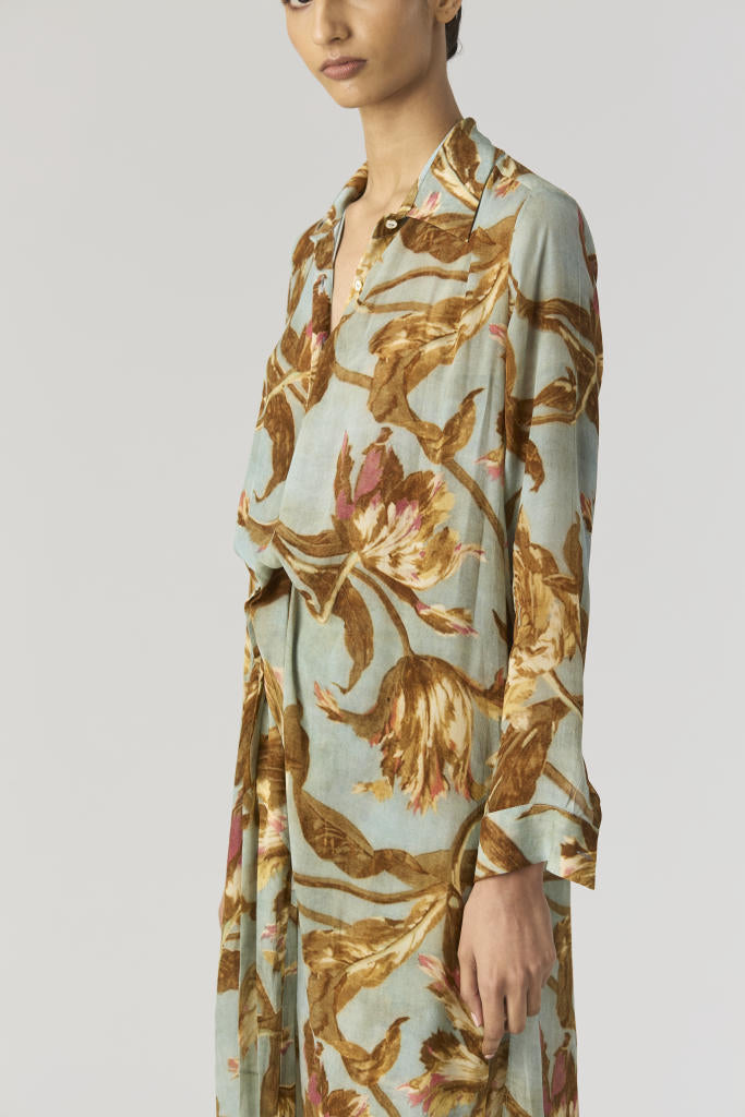 TREVI WRAP KURTA SET by Yam for women in Singapore