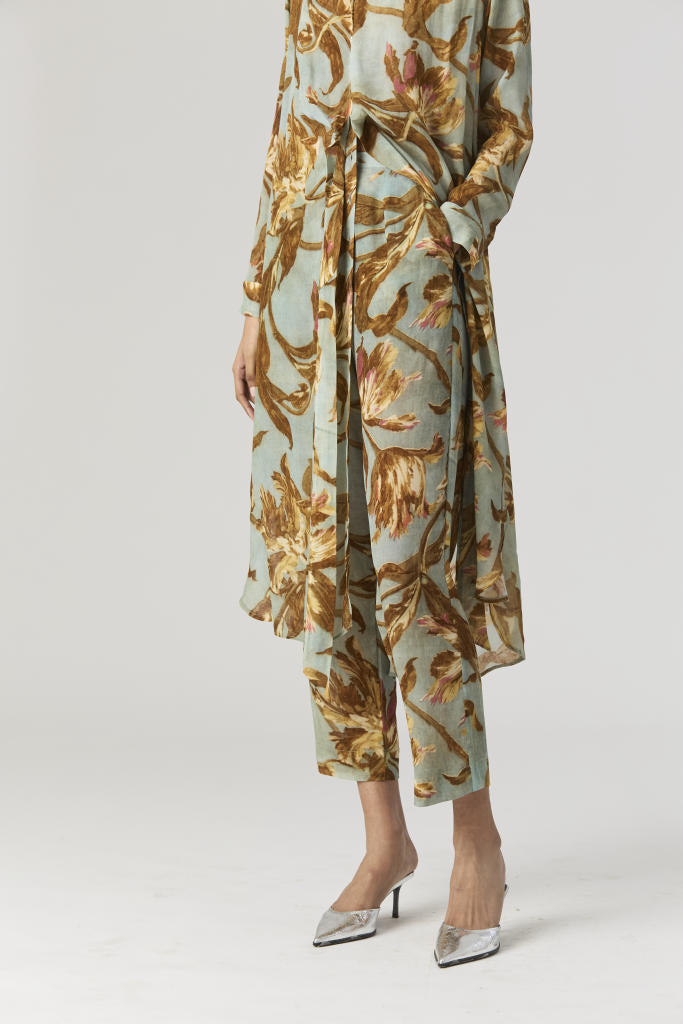 TREVI WRAP KURTA SET by Yam for women in Singapore