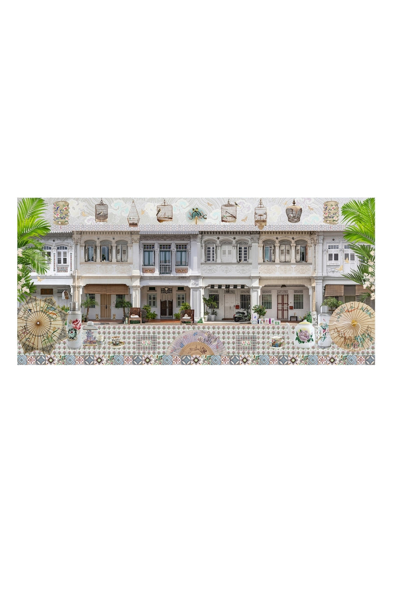 Singapore Shophouses In Heritage Neutrals