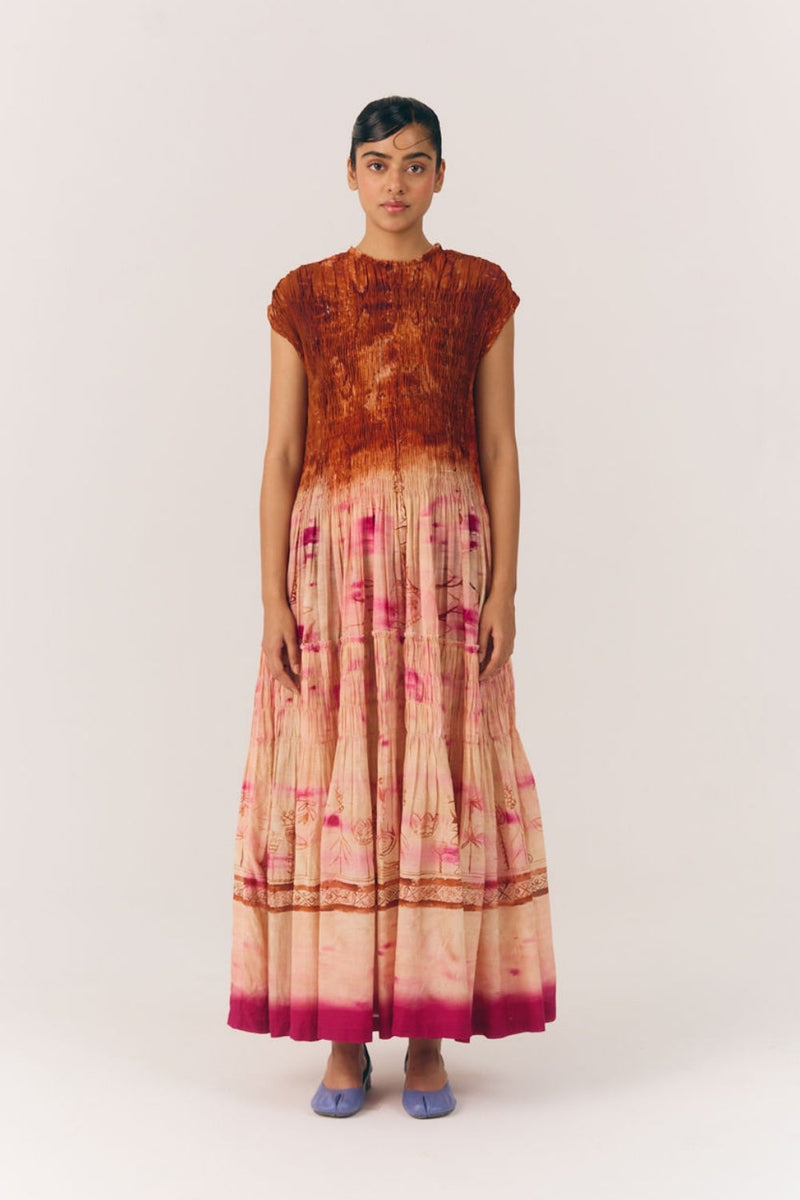 July Dress-Sai cotton dress by CORD in multi-color for women in Singapore