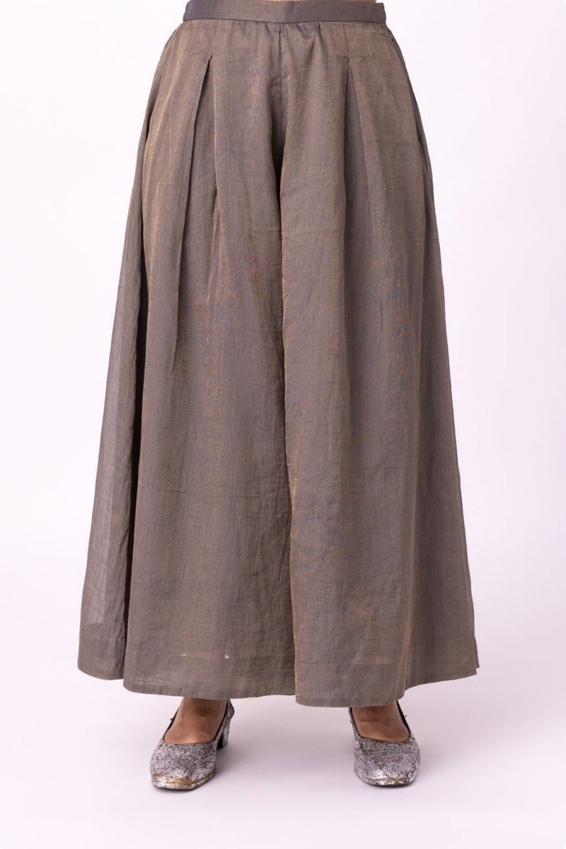 Riwaayat Sharara tissue pyjama/salwar by Shades of India in black for women in Singapore