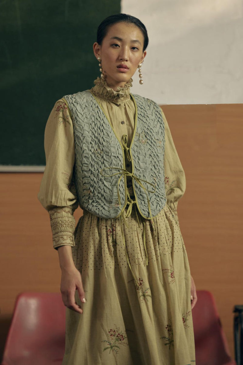 Janett Gilet - Blue Dahlia by CORD for in Singapore