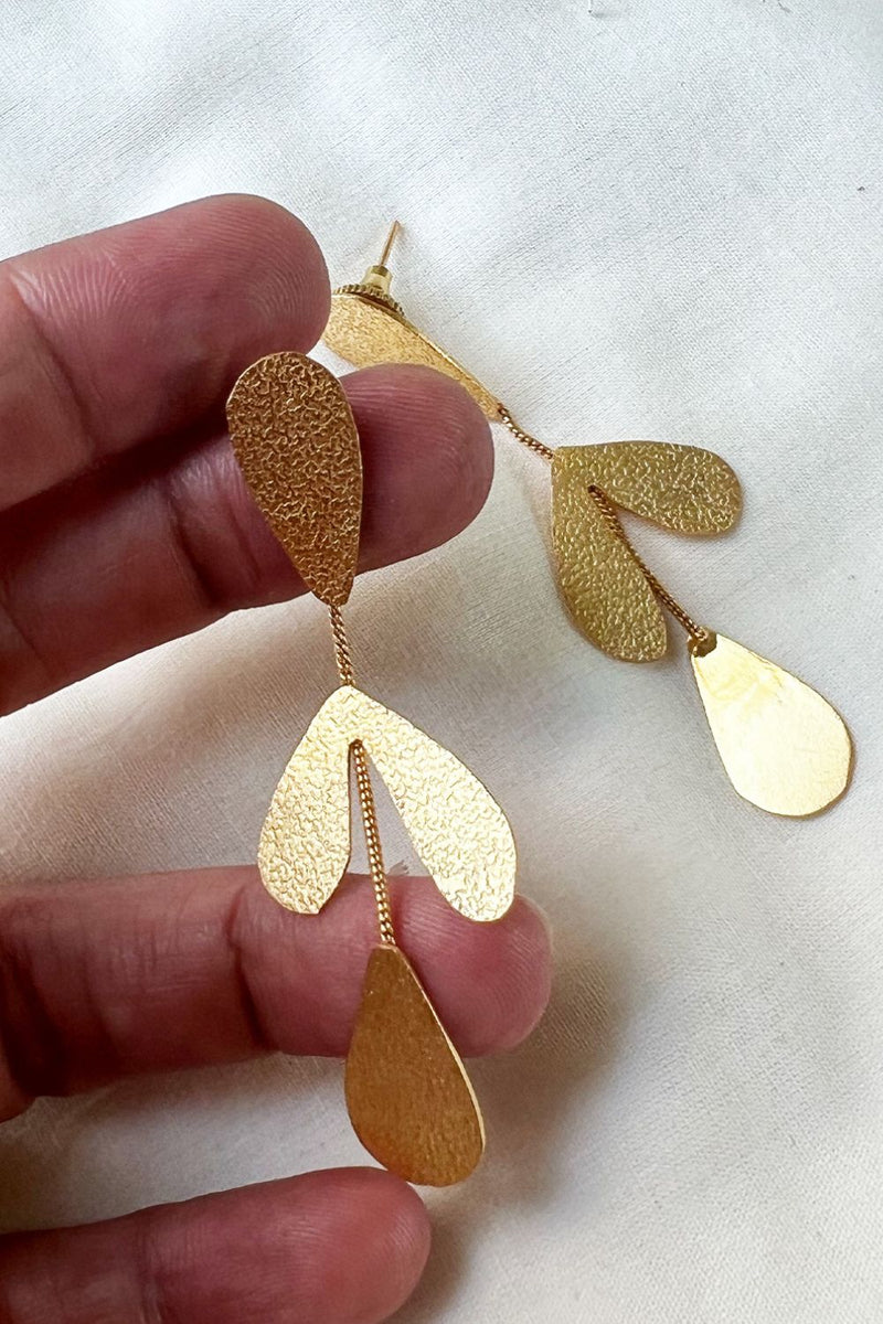 CAROLINE EARINGS by Khara Kapas Jewellery for women in Singapore