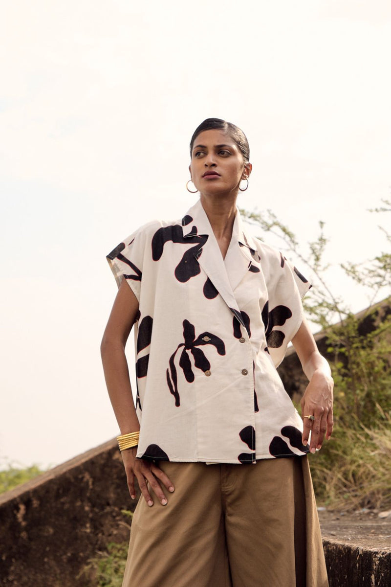 Serin top cotton by Khara Kapas for women in Singapore