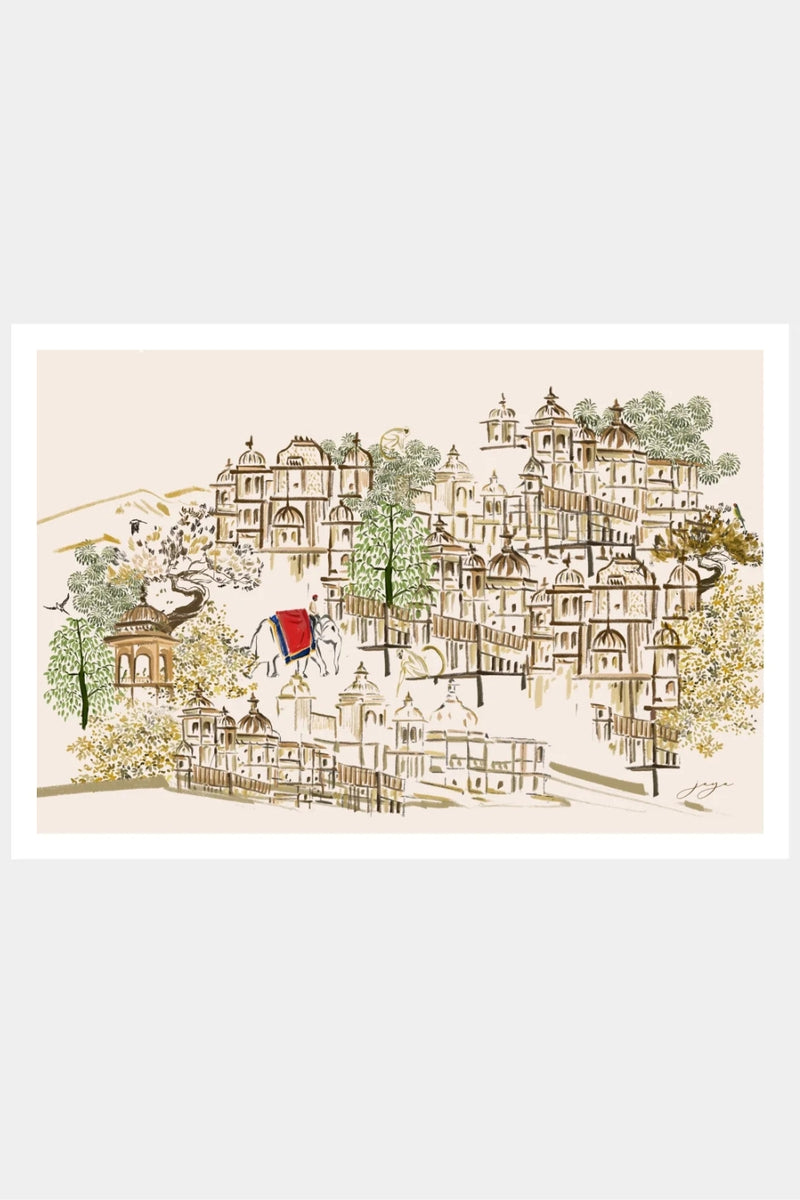 A Thousand Windows Artprint