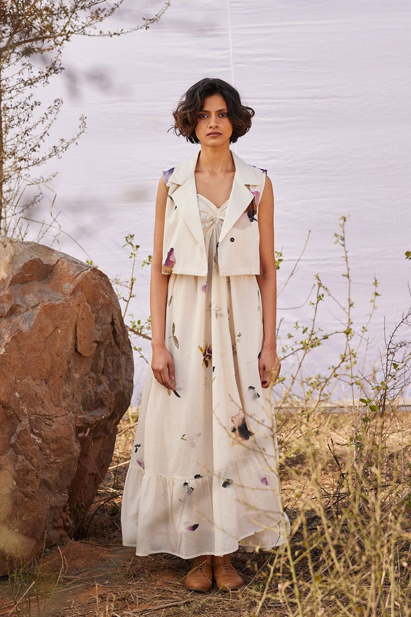 Rain forest cotton by Khara Kapas in white for women in Singapore