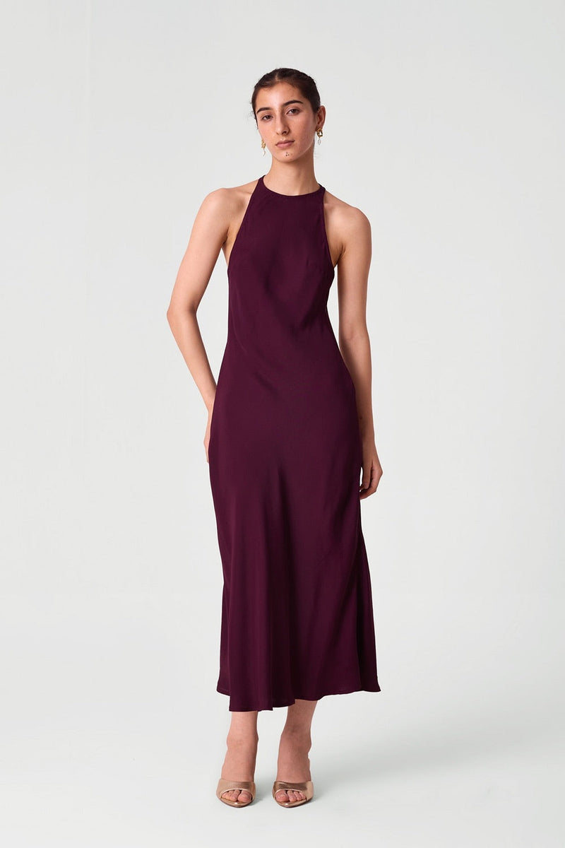 Urvi Wine Dress