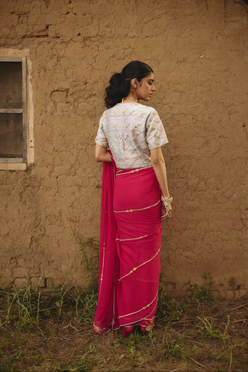 VEDA & TISHYA BUSTIER & CAPE