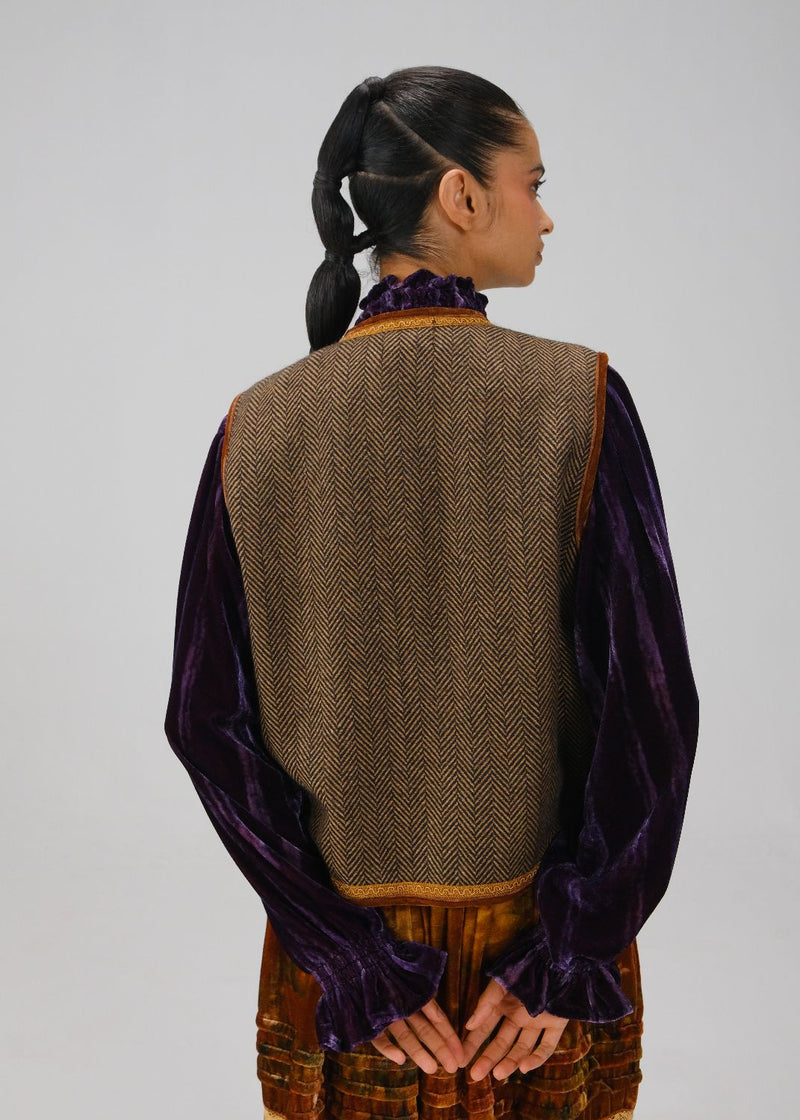 VEST-Bloom Emb by CORD for women in Singapore