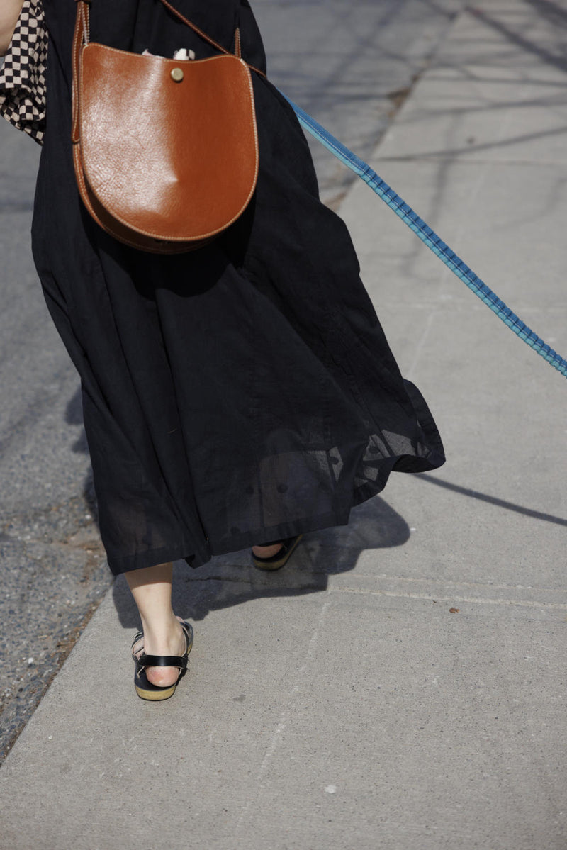 Everywhere Dress/ Vacation dress / Weekend dress-Black 100% cotton by World of Crow in black color for women in Singapore