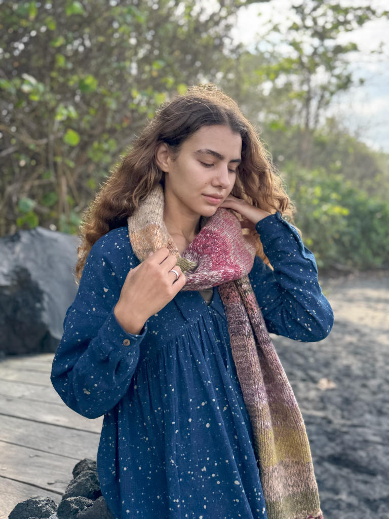 Vintage Collar Dress x Erica cotton by World of Crow for women in Singapore