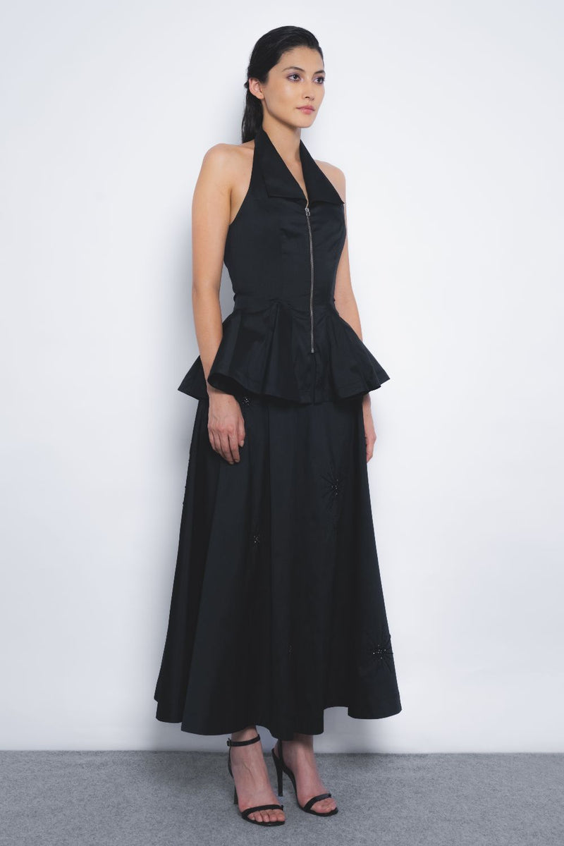 Vita Zippered Top - Black Buy Vita Zippered Top - Black from C&W | Tops And Shirts for Women by Leh Studios in black color for women in Singapore
