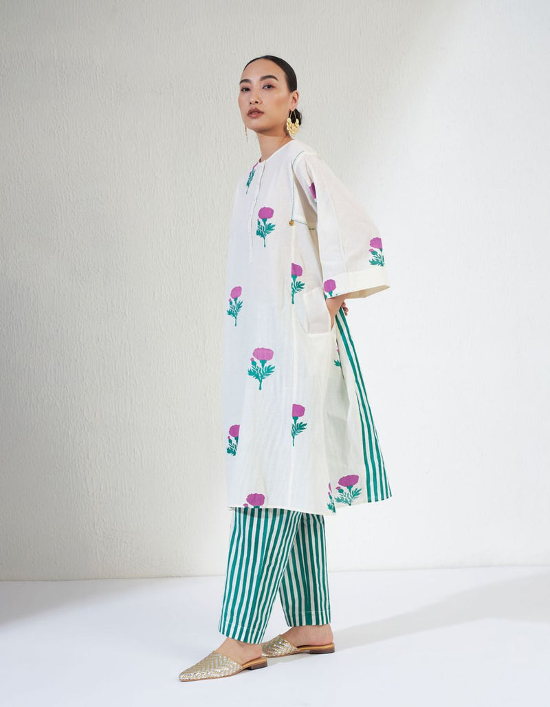 Tara Set cotton Light Kurta Sets by Aavidi for women in Singapore