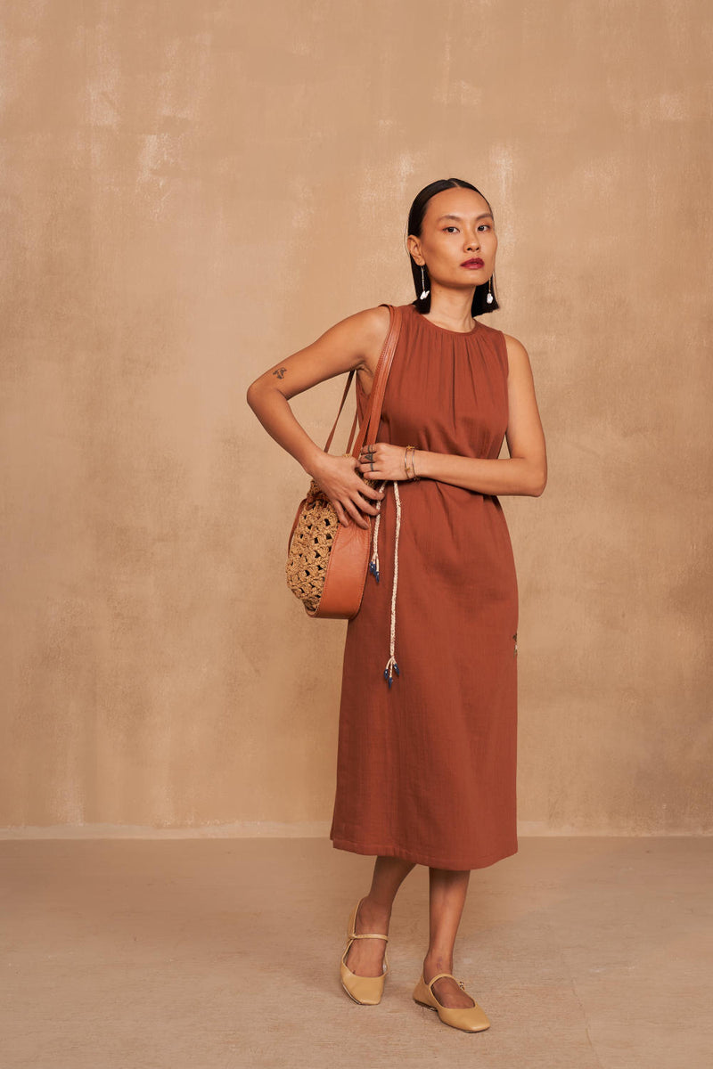 Wildflower Hope Organic Cotton Midi Dress