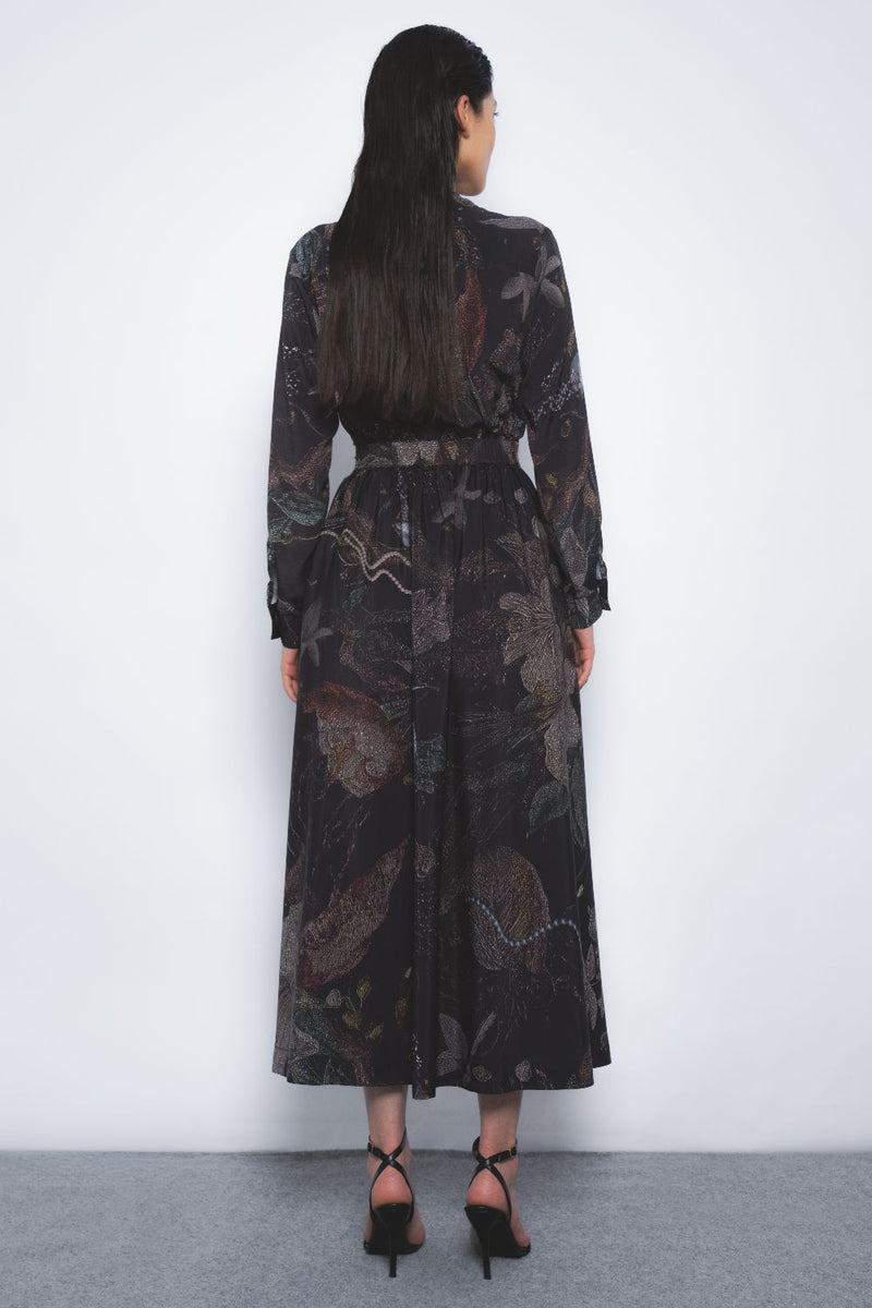 Wrap Dress in Silva Print Buy Wrap Dress in Silva Print from C&W | Dresses for Women by Leh Studios for women in Singapore