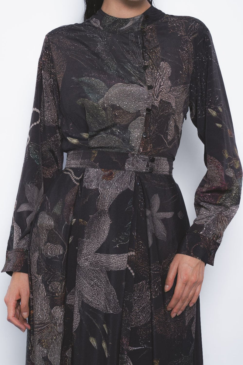 Wrap Dress in Silva Print Buy Wrap Dress in Silva Print from C&W | Dresses for Women by Leh Studios for women in Singapore