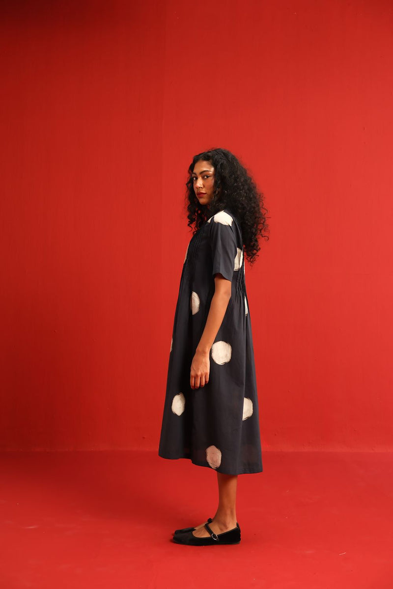 Ginger Dress cotton by Yam in black color for women in Singapore