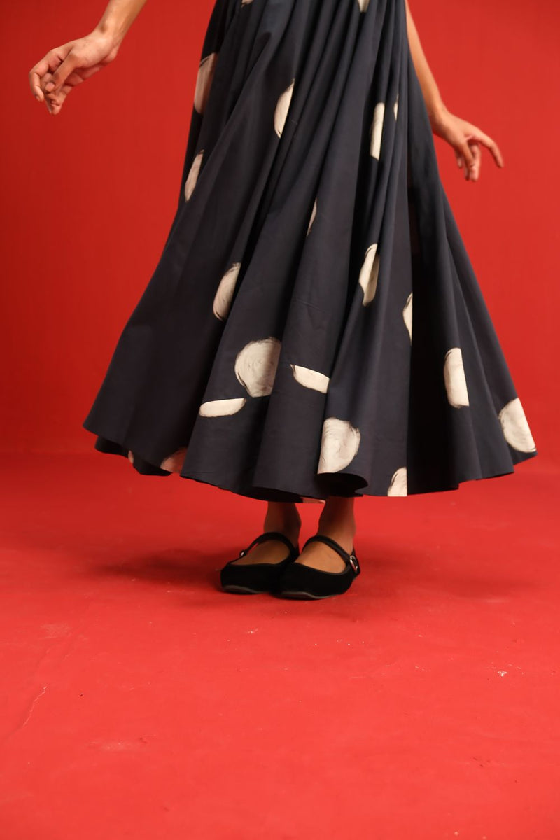 The Vivian Dress cotton by Yam in black color for women in Singapore