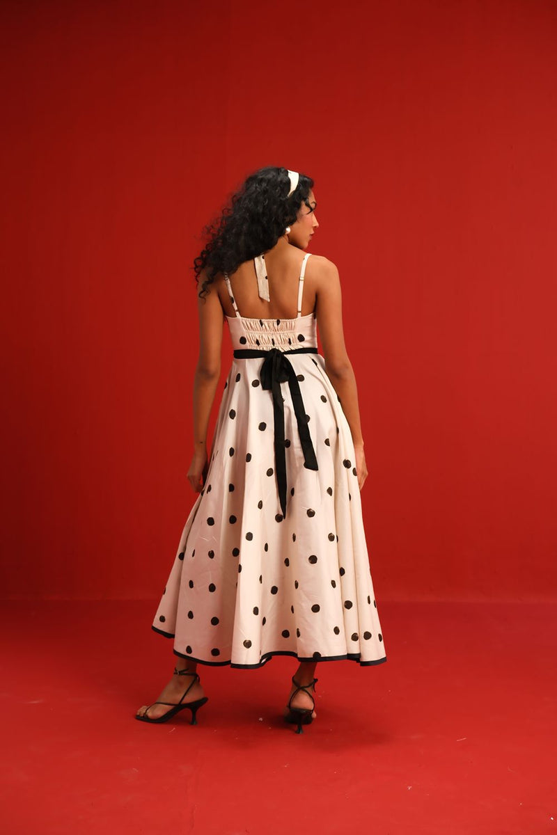 The Monroe Dress satin by Yam in black color for women in Singapore