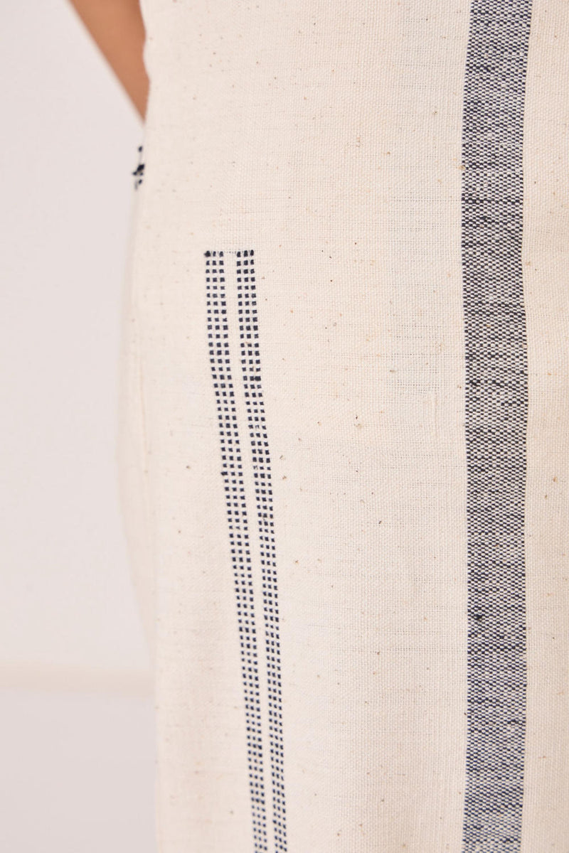 Yacine Handwoven Cotton Pants cotton by The Summer House for women in Singapore